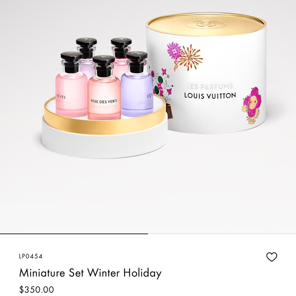 Louis Vuitton Les Parfums Winter Holiday Set